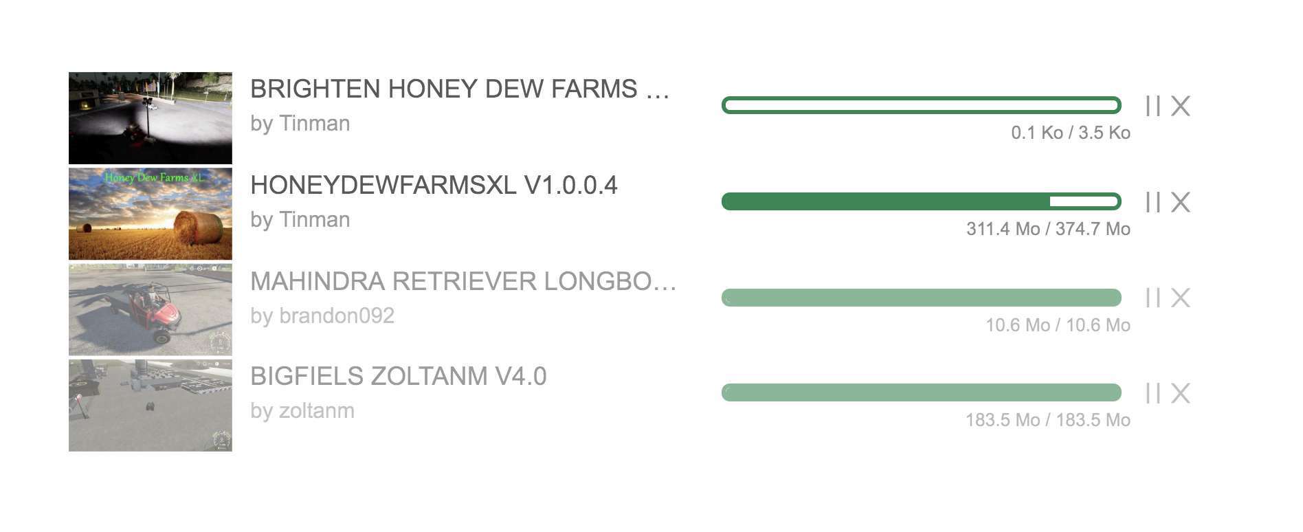Shipright example message